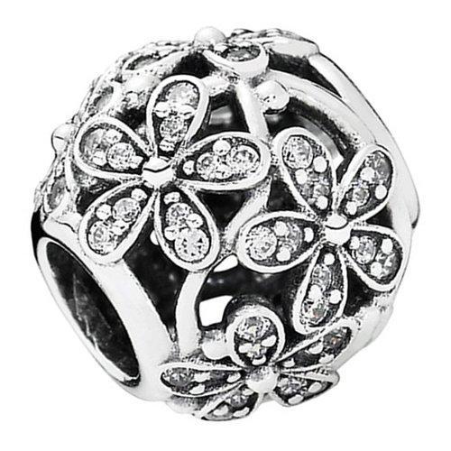 PANDORA/潘多拉 银色耀眼雏菊草甸镂空串珠791492CZ 商品图1