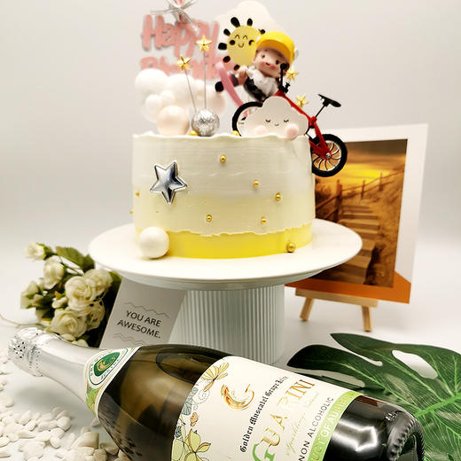 【甜久荟 滑板少年少女 自行车二款】在新鲜的空气里 健康成长 纯动物鲜奶蛋糕 无化学添加低糖 好吃又健康 商品图8