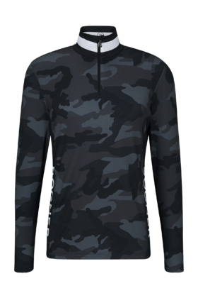 Bogner - Verti Camo Print Top - black - 男装 - 速干 - 多色