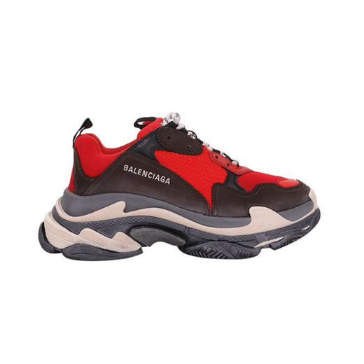 BALENCIAGA 巴黎世家 秋冬 老爹鞋 男性 时尚 黑/红色 休闲运动鞋 红色 516440 W09O7 6576 商品图0
