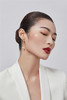 蔷薇水晶珍珠耳线 商品缩略图1