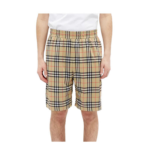 【四】BURBERRY 巴宝莉 男士 Vintage 格纹短裤 8026469 A7028 商品图1