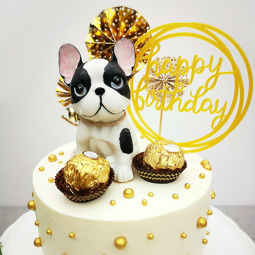 【甜久荟 法斗犬二款】一生陪伴着你 纯动物鲜奶蛋糕 无化学添加低糖 好吃又健康 商品图2