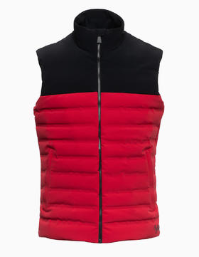 Aztech Mountain - Men Dale of Aspen Sweater Vest - Red - 男装 - 背心 - 红色/黑色