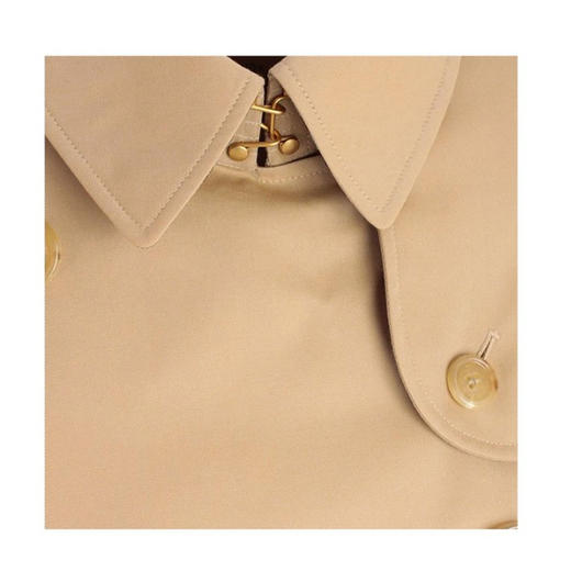 【二】BURBERRY 巴宝莉 女士肯辛顿版型 – 中长款 Heritage Trench 束腰风衣 卡其色 4073373 70500 商品图3
