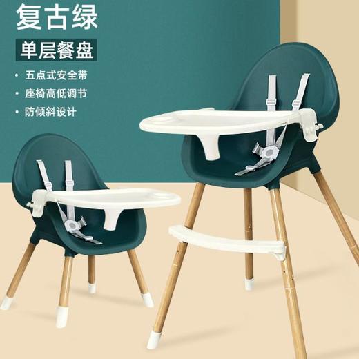 【宝宝椅】。宝宝餐椅吃饭可折叠便携式家用多功能餐桌学坐凳椅训练婴 商品图3