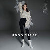 [江疏影同款]Miss Sixty2020冬季新款高腰紧身黑科技羊绒牛仔裤女604JJ2590800 商品缩略图0