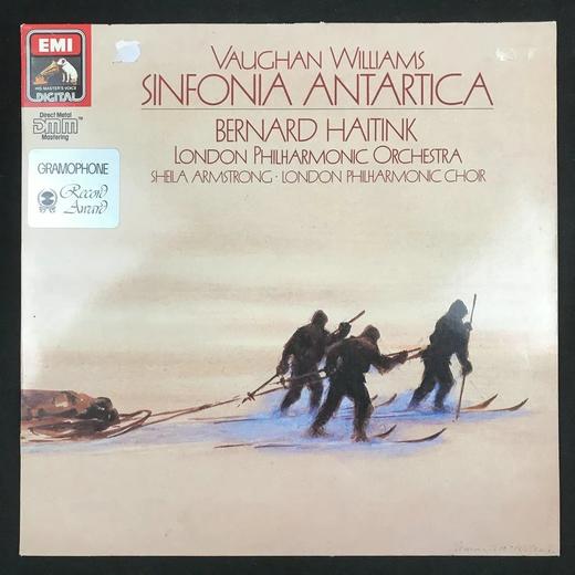 LP黑胶唱片 沃恩·威廉斯《南极交响曲》 伦敦爱乐乐团、伦敦爱乐合唱团 伯纳德·海廷克指挥 女高音：希拉·阿姆斯特朗 商品图0