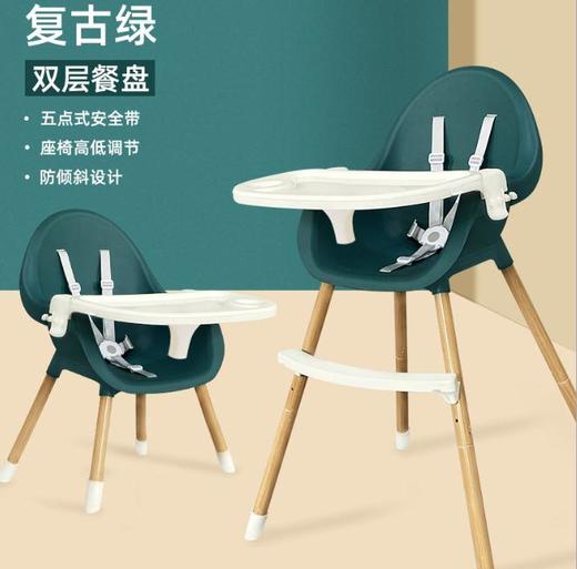 【宝宝椅】。宝宝餐椅吃饭可折叠便携式家用多功能餐桌学坐凳椅训练婴 商品图2