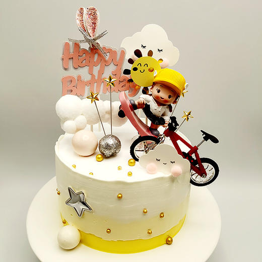 【甜久荟 滑板少年少女 自行车二款】在新鲜的空气里 健康成长 纯动物鲜奶蛋糕 无化学添加低糖 好吃又健康 商品图6