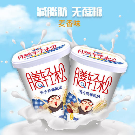 【热卖】膳轻松混合简餐酸奶2盒（麦香味） 商品图0