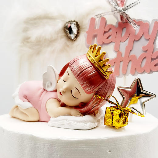 【甜久荟 睡眠安妮（小翅膀）】所有梦想都开花 纯动物鲜奶蛋糕 无化学添加 低糖 好吃又健康 商品图1