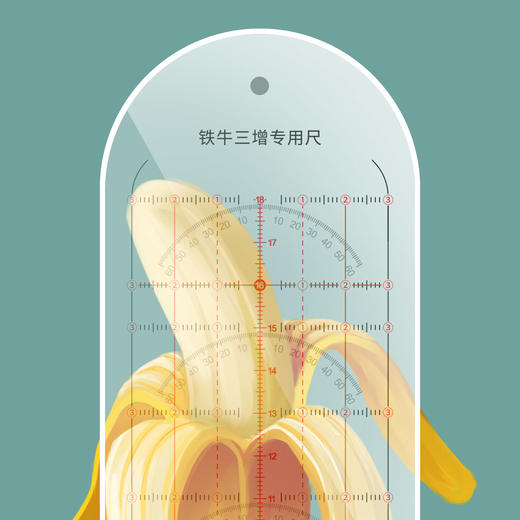 铁牛三增测量专用尺子 商品图2