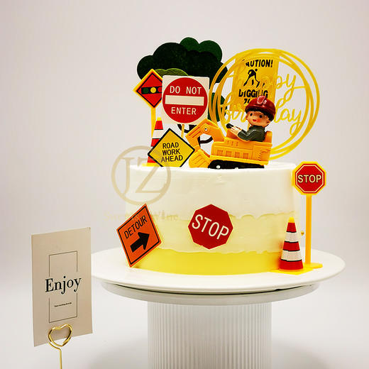 【甜久荟 小工程师二款】心中的蓝图 我来实现 纯动物鲜奶蛋糕 无化学添加低糖 好吃又健康 商品图3