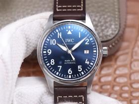 HRF万guo飞行员马克十八。进口夜光粉，皮表带，男士手表，密底，自动机械机芯