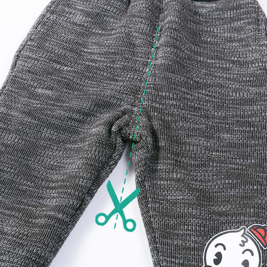 迪士尼(Disney)男童保暖抓绒长裤休闲裤 商品图5