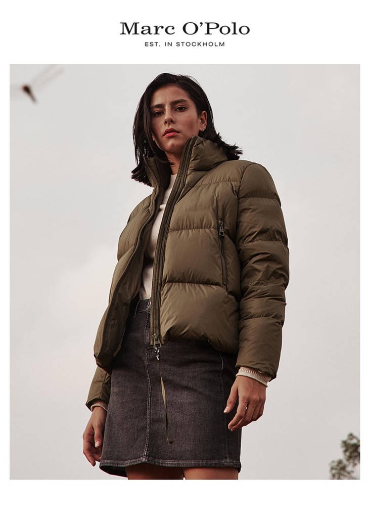 marcopolo保暖白鸭绒女士羽绒服009087470105