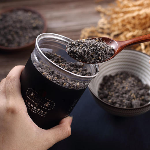 黑谷羹｜ 有机黑芝麻低温烘焙 保留原本营养 严选10种食材 补充丰富微量元素 芝麻颗粒清晰 羹膏细腻粘稠 商品图3