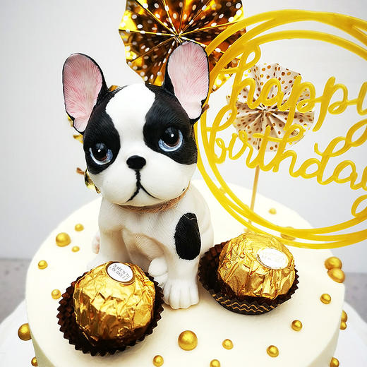 【甜久荟 法斗犬二款】一生陪伴着你 纯动物鲜奶蛋糕 无化学添加低糖 好吃又健康 商品图3