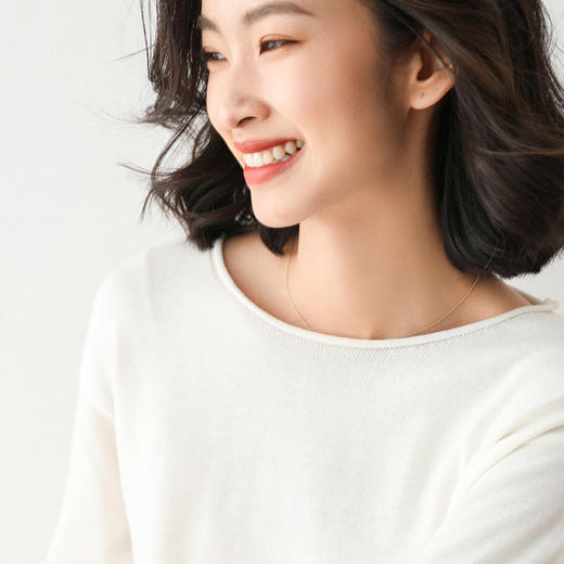 【特惠两件装，多色可选】透梦亲肤针织衫，亲肤柔软，温柔治愈风 商品图0