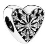 PANDORA/潘多拉 锆石+925银圣诞冰花锆石之心锆石串珠791996CZ 商品缩略图0