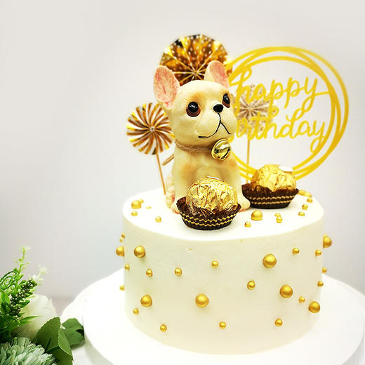 【甜久荟 法斗犬二款】一生陪伴着你 纯动物鲜奶蛋糕 无化学添加低糖 好吃又健康 商品图5