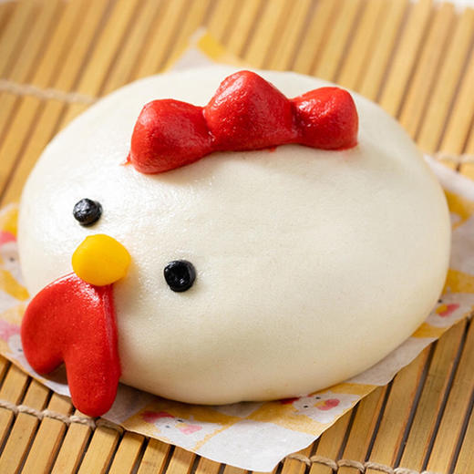 公鸡包（照烧鸡肉馅）出口日本 4只/袋*2袋 商品图0