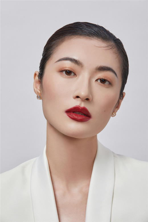 蔷薇水晶珍珠耳线 商品图4