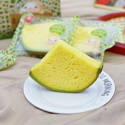 一口咬到瓜香味a1哈密瓜夹心吐司蓬松软润有嚼劲