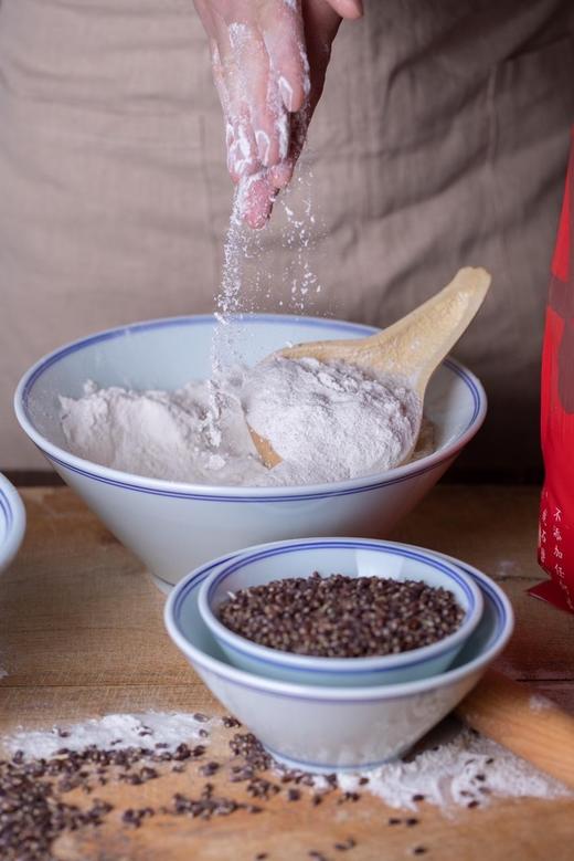 春节不打烊--3天左右发货-有机 褐麦面粉5斤装 全麦工艺 麦饭石低速