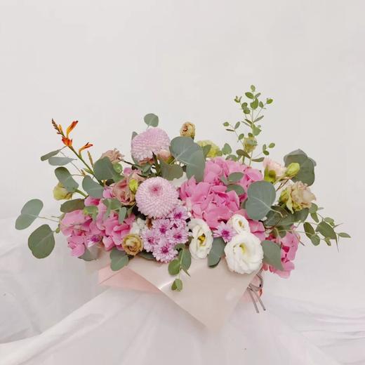粉色系绣球桌花 商品图1