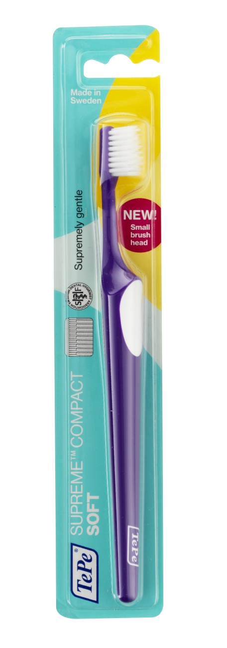 TePe Supreme™Compact 至臻双层小头牙刷（2支装）