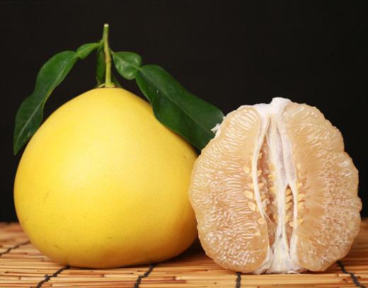 福建香妃白柚 果肉粒粒饱满 果肉诱人 酸甜爽口 高山柚果 整箱4颗/5kg