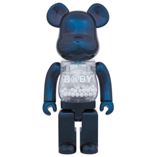 Bearbrick 千秋 海军蓝-400% 商品图0