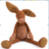 法国moulinroty森林里的长腿动物系列棕色大兔子60厘米 商品缩略图0