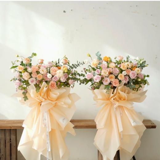 《 彩虹糖》-橙黄色系开业三脚架一对 商品图0