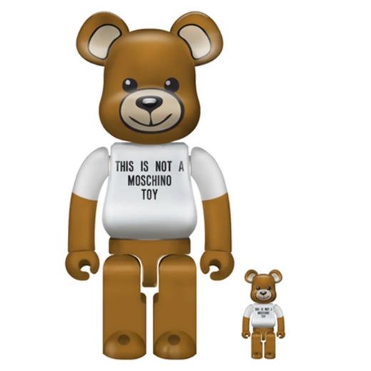 Bearbrick 2020澳门限定Moschino联名 400%+100% 商品图0