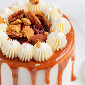 【视频课|无限回看】卡卡家海盐焦糖脆脆蛋糕课程|一口酥，满嘴香，百搭好吃又不腻的绝密做法！