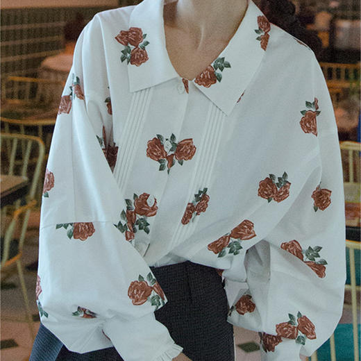 裁缝学苑 AG102复古港风衬衫纸样女装秋新款纸样板服装打版裁剪图 商品图3