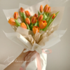 《甜蜜》- 橙色郁金香花束 商品缩略图0