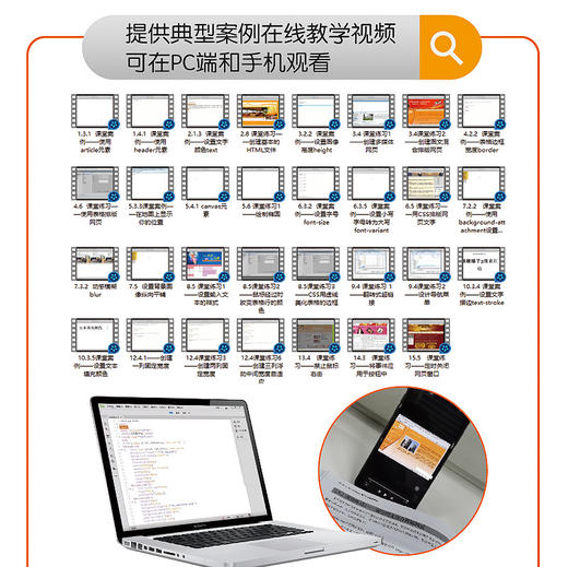HTML +CSS+JavaScript网页制作实用教程 商品图3
