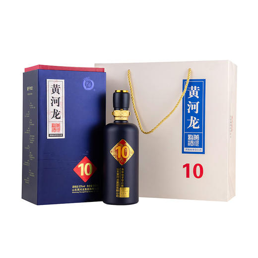 黄河龙52度黑粮秘香型秘香10 单瓶装 商品图0