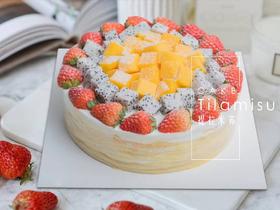 爆浆榴莲/芒果千层生日蛋糕下午茶A款