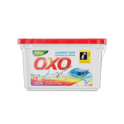 Z| 德国进口 OXO护色洗衣凝珠 植物酵素 强力去污 低泡易漂洗 机洗无残留 20颗/盒（普通快递） 商品图0