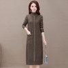 YWE-LRX-X759 高领长袖加厚气质针织毛衣连衣裙 商品缩略图1