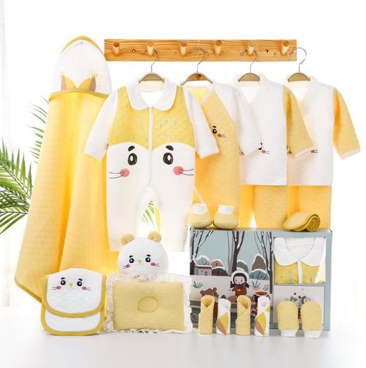 【婴儿服饰】新生婴儿衣服秋冬套装礼盒初生满月礼包刚出生宝宝用品大全礼物 商品图2