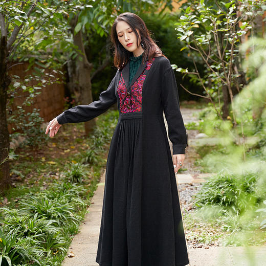 日暮归途民族风连衣裙 商品图2