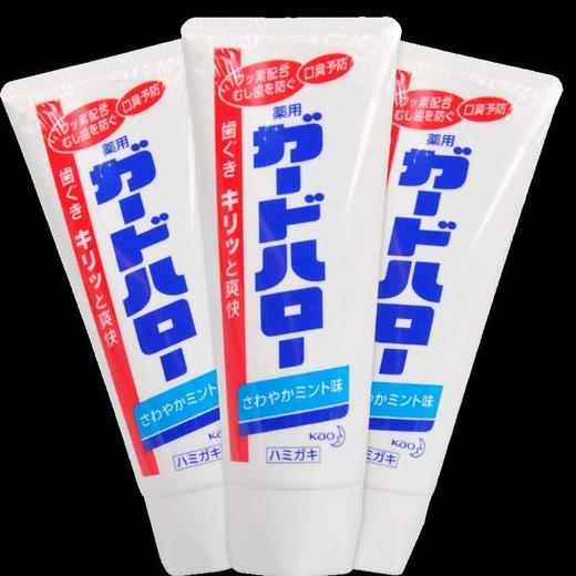 日本进口花王牙膏   KAO花王大白牙膏薄荷味除口臭预防蛀牙除牙垢清洁清新1.7 商品图4