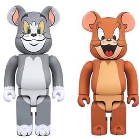 Bearbrick 猫和老鼠 植绒款 1000%