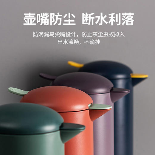 家用大容量云石保温壶 1L玻璃红胆持久保温暖水壶保温瓶【品沐】 商品图2
